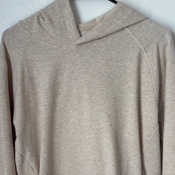 Men's Casual Beige Hoodie Sweater - Picture 2 of 8